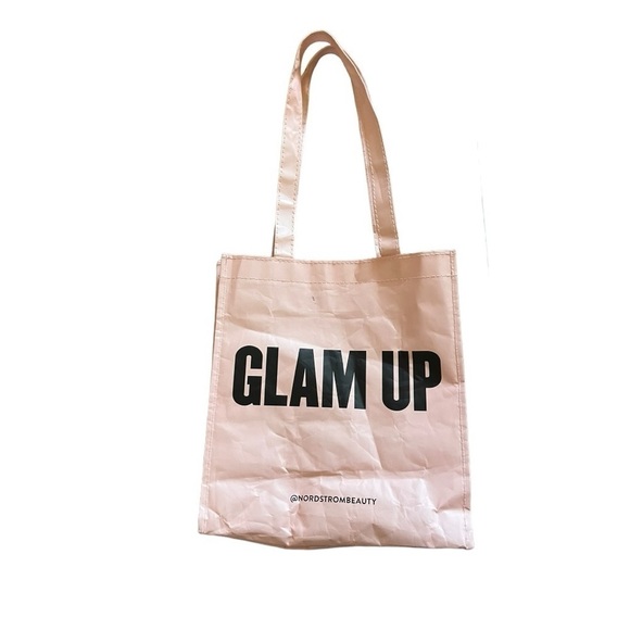 Nordstrom beauty plastic medium for toe bag baby pink - Picture 2 of 4